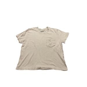 Outerknown T Shirt Women Medium Short Sleve Groovy Pocket Tee Single-Stitch H74